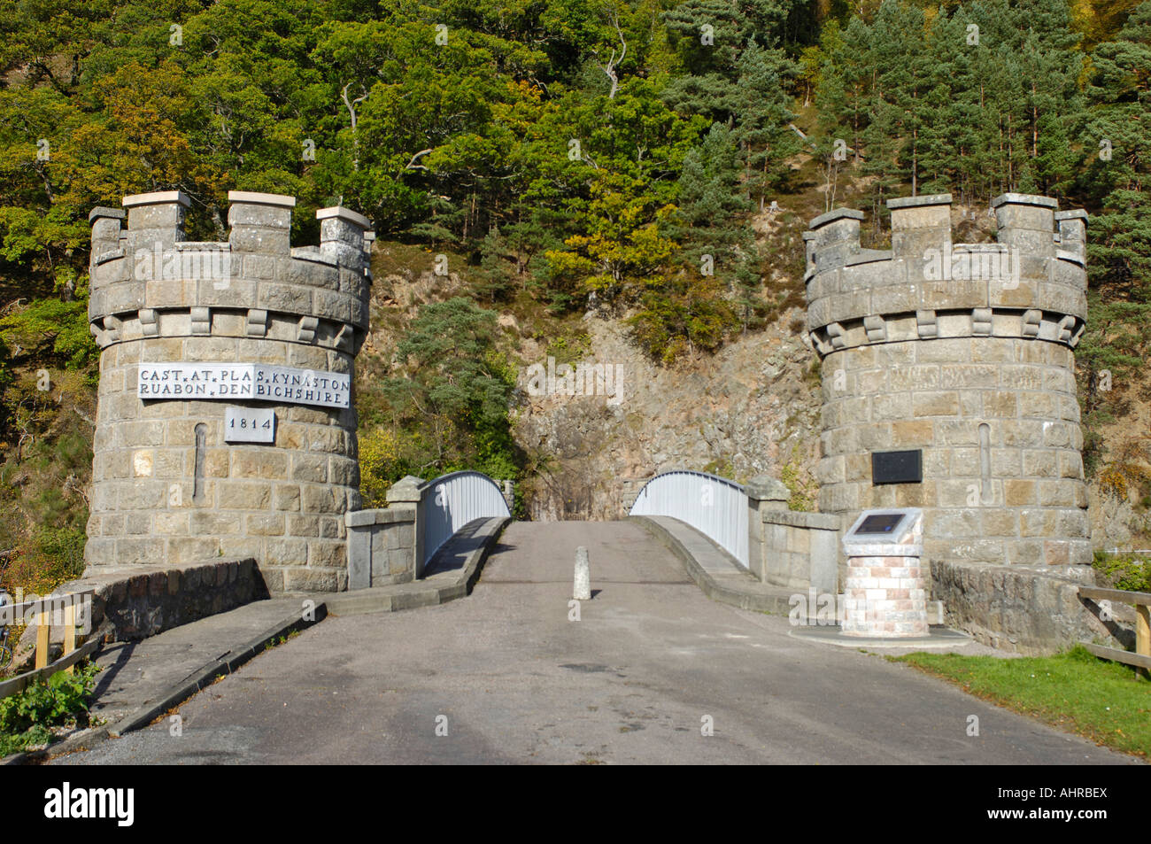 Thomas Telford il ponte sopra il fiume Spey a Craigellachie Morayshire Foto Stock