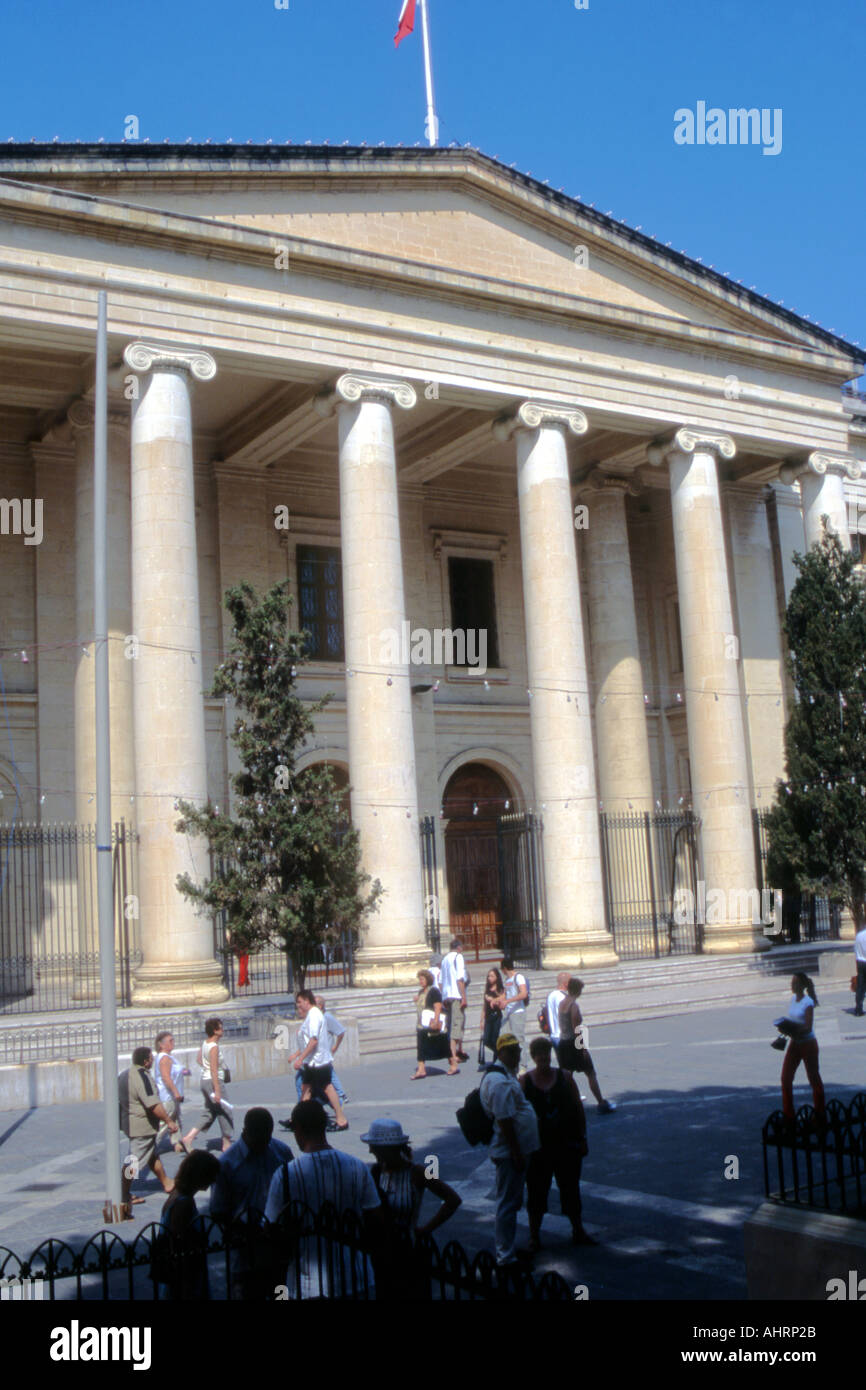 I TRIBUNALI la valletta MALTA EUROPA Foto Stock