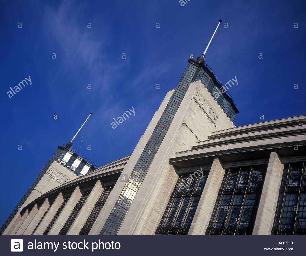 Imbonitori su Kensington High Street London Foto Stock