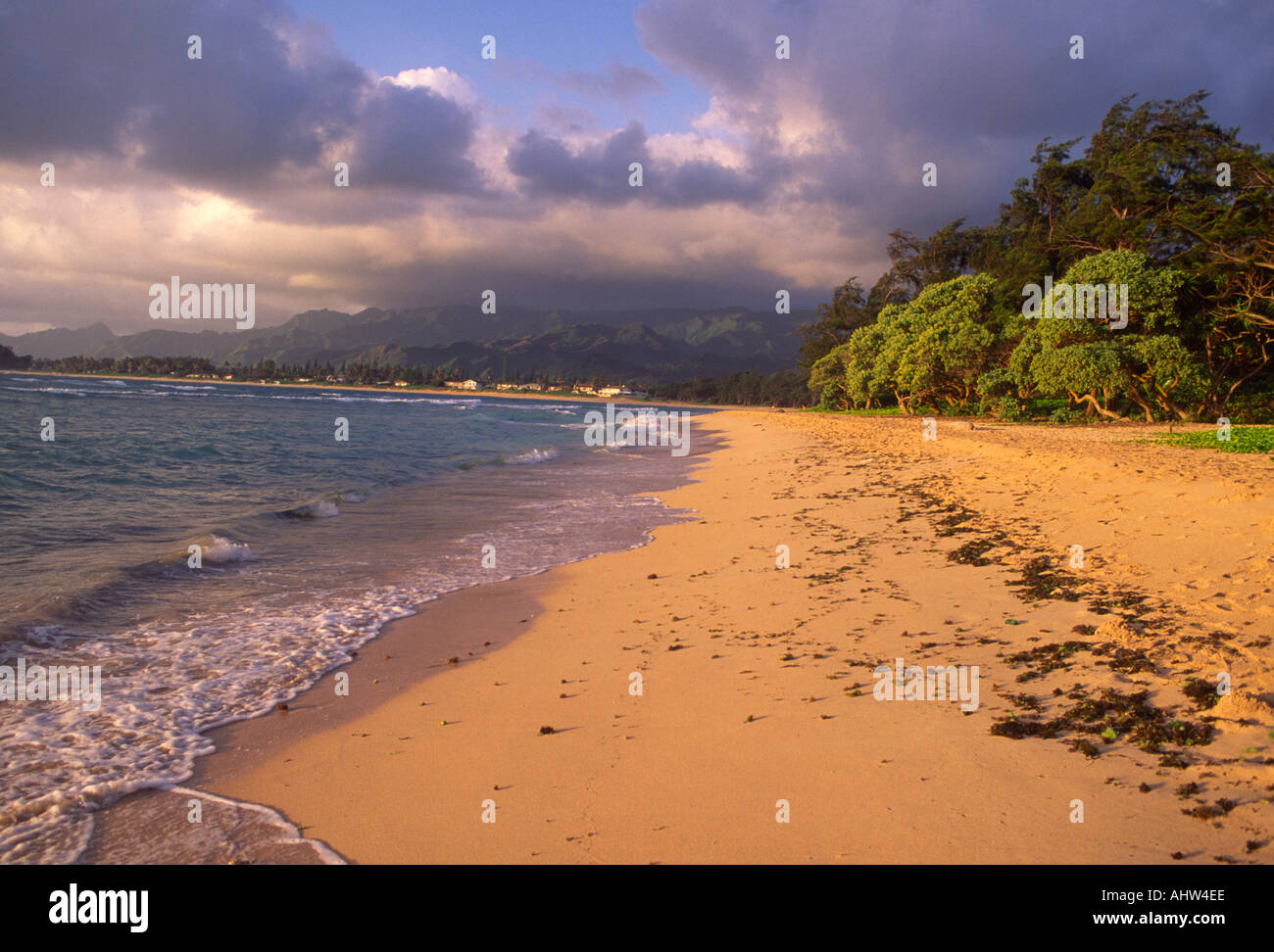 Windward Oahu Hawaii Foto Stock