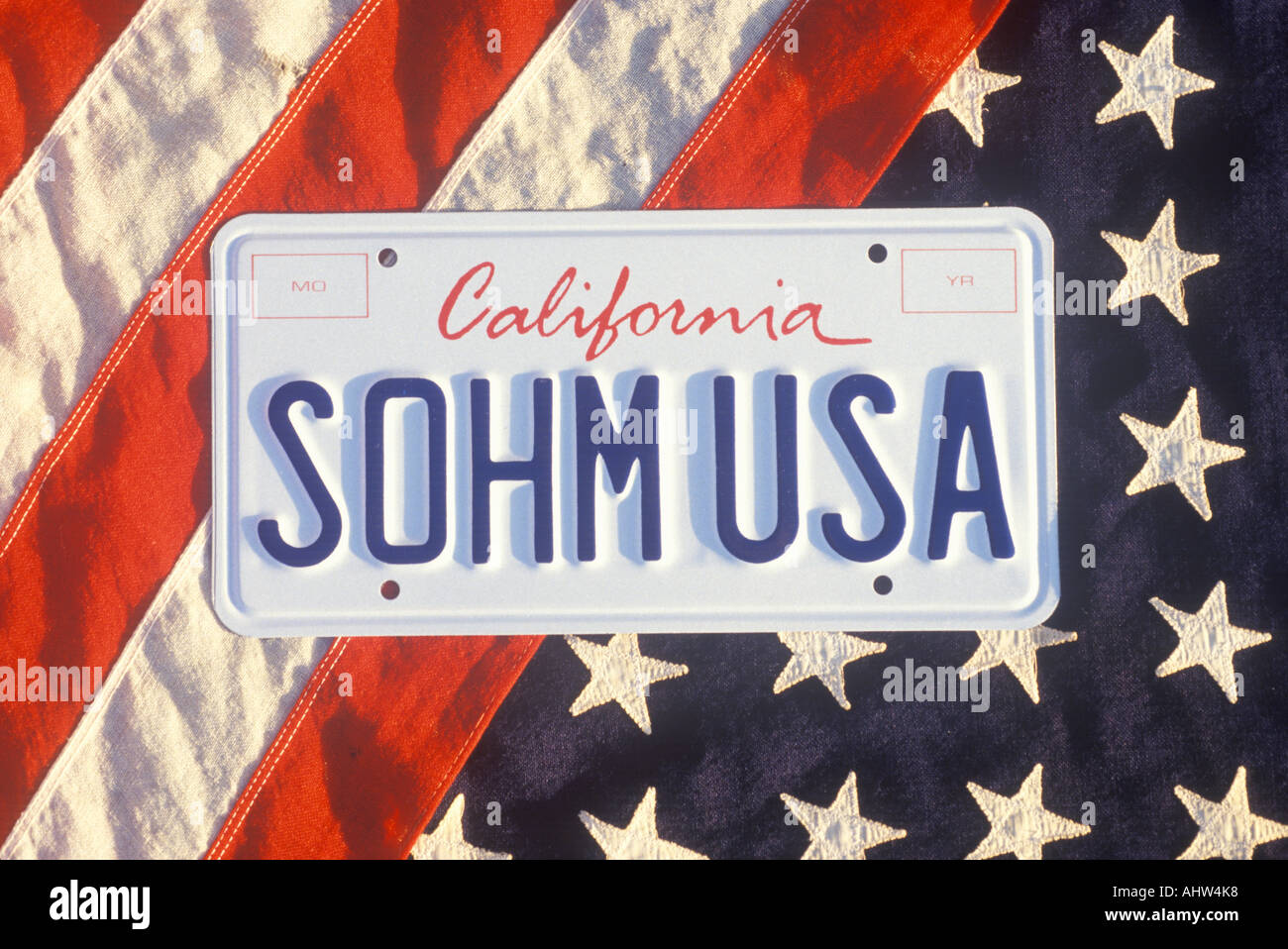 2X Adesivi per Auto, Sticker California - Bandiera Stato degli Stati Uniti (8x5 cm