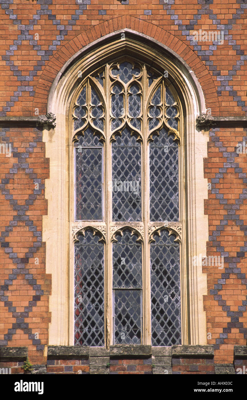 Mock Tudor facciata della sala Binswood Sixth Form College, Binswood Avenue, Leamington Spa. Foto Stock