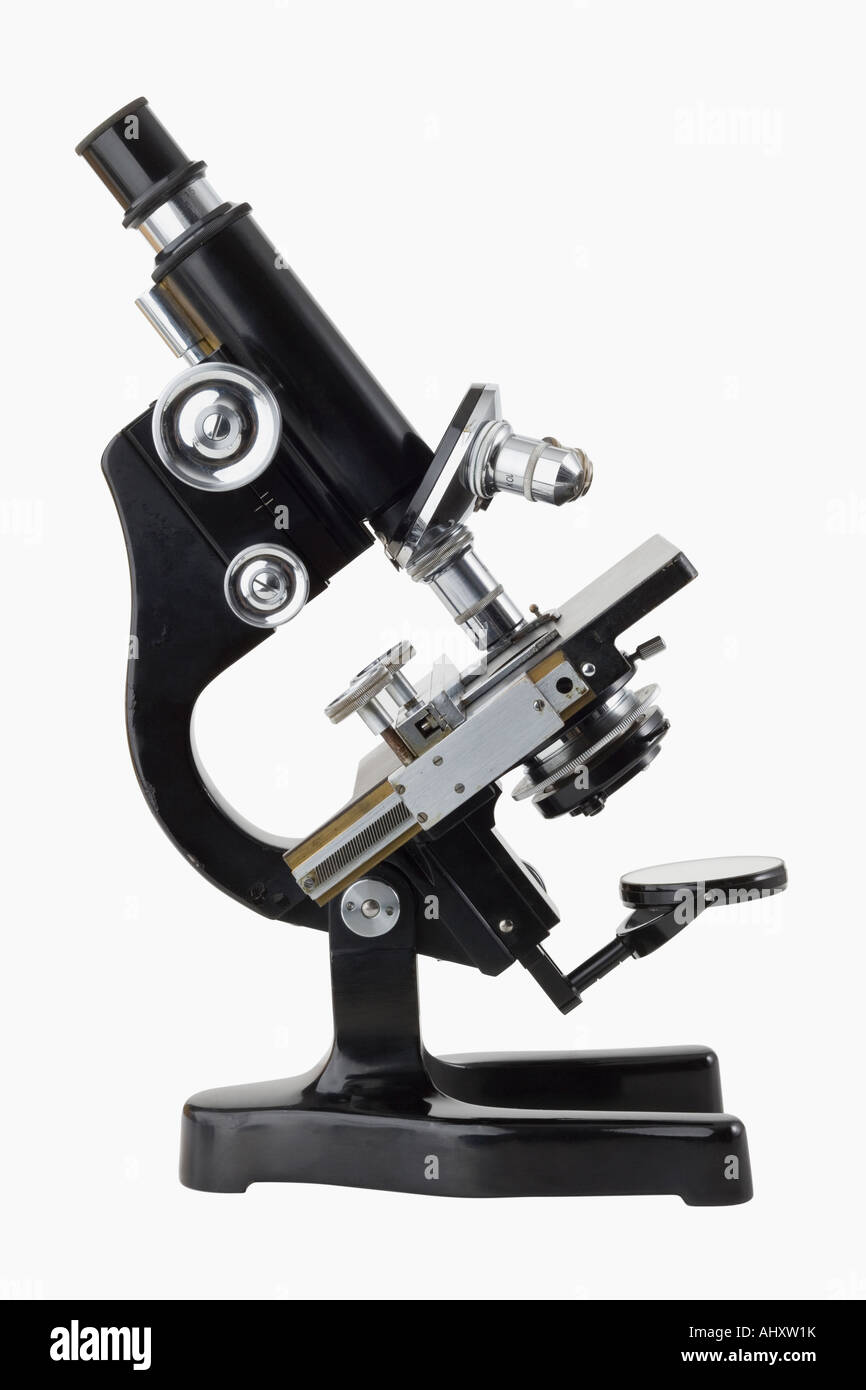 Close up di microscopio Foto Stock
