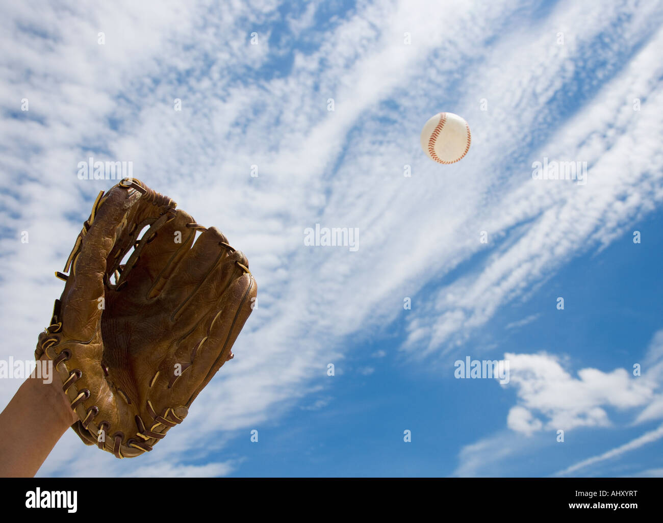Apple sulla piastra Foto Stock
