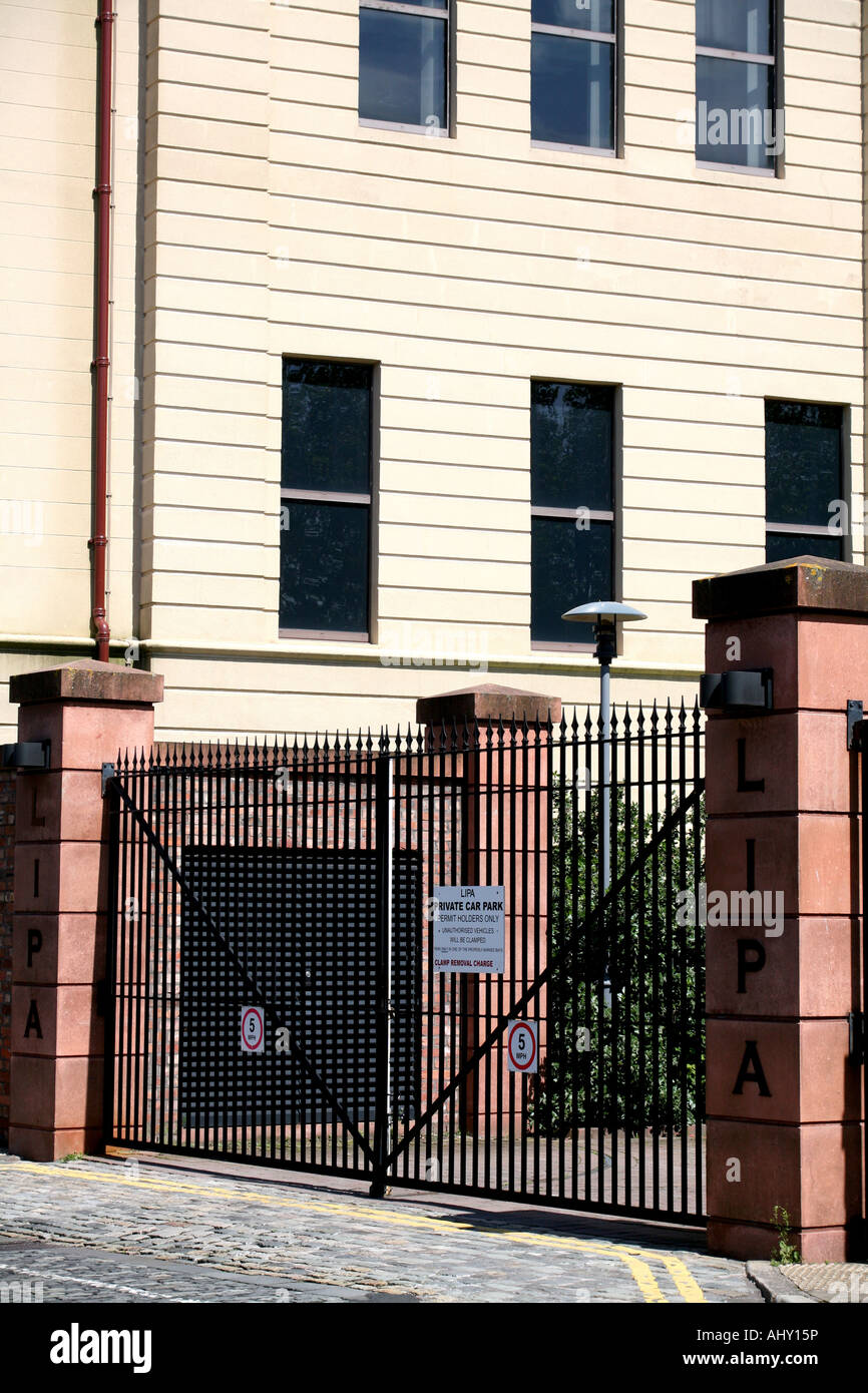 Ingresso di Lipa Liverpool Institute for the Performing Arts finanziato da Sir Paul McCartney Foto Stock