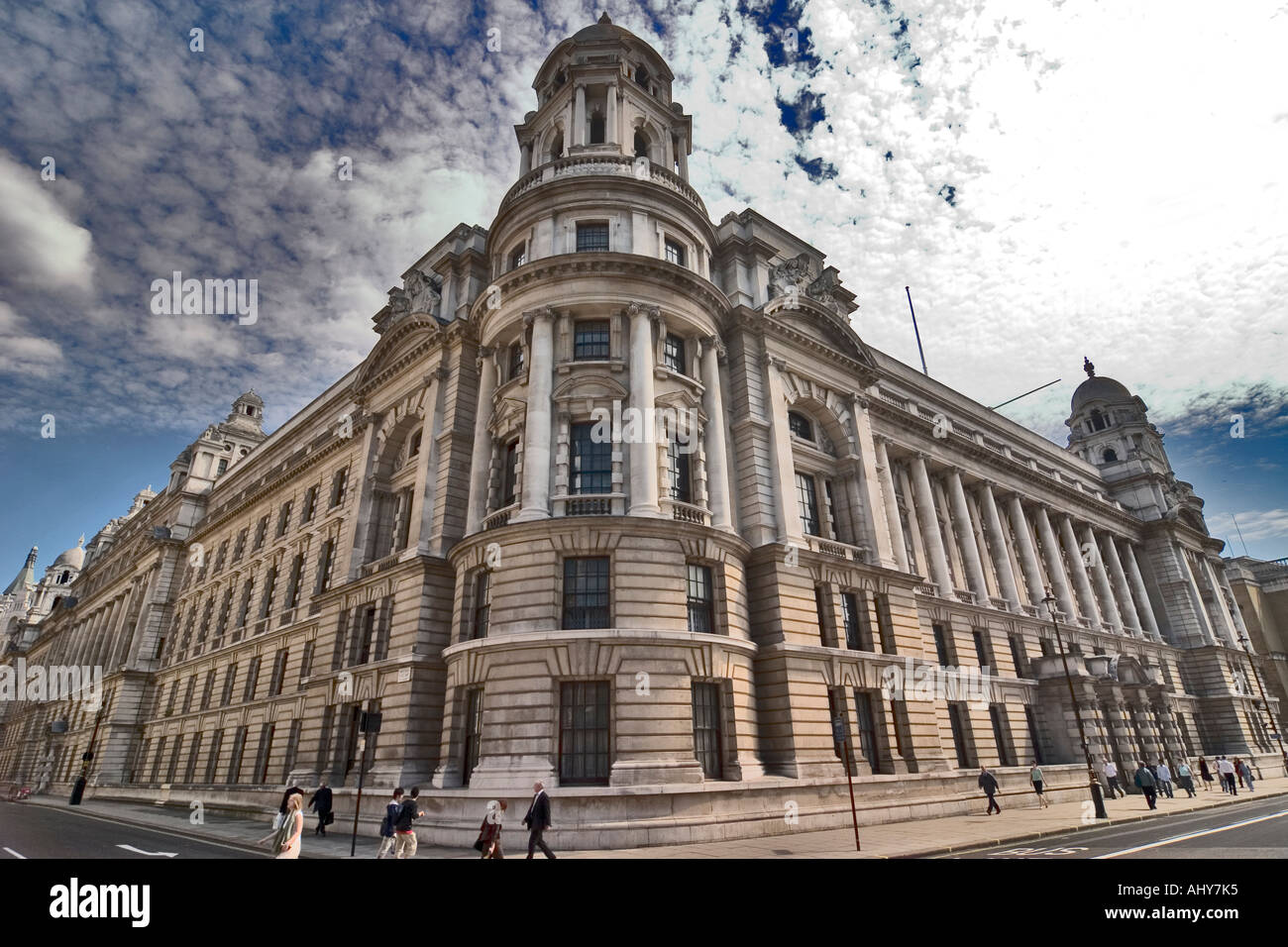 Vecchio Cabinet War Rooms edificio su Whitehall London Foto Stock