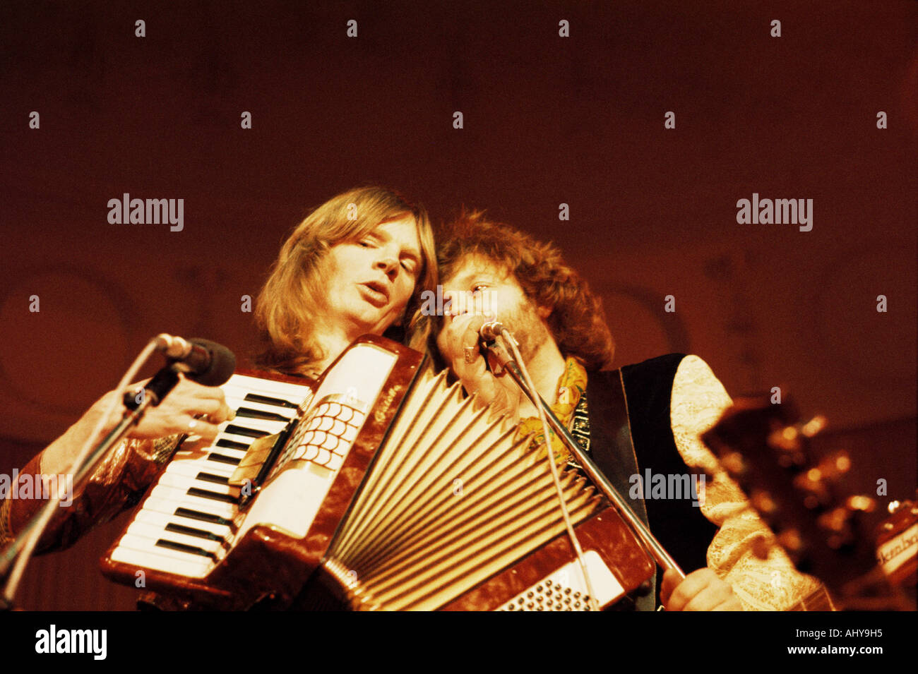 Il STRAWBS Regno unito il gruppo folk in 1973 Foto Stock