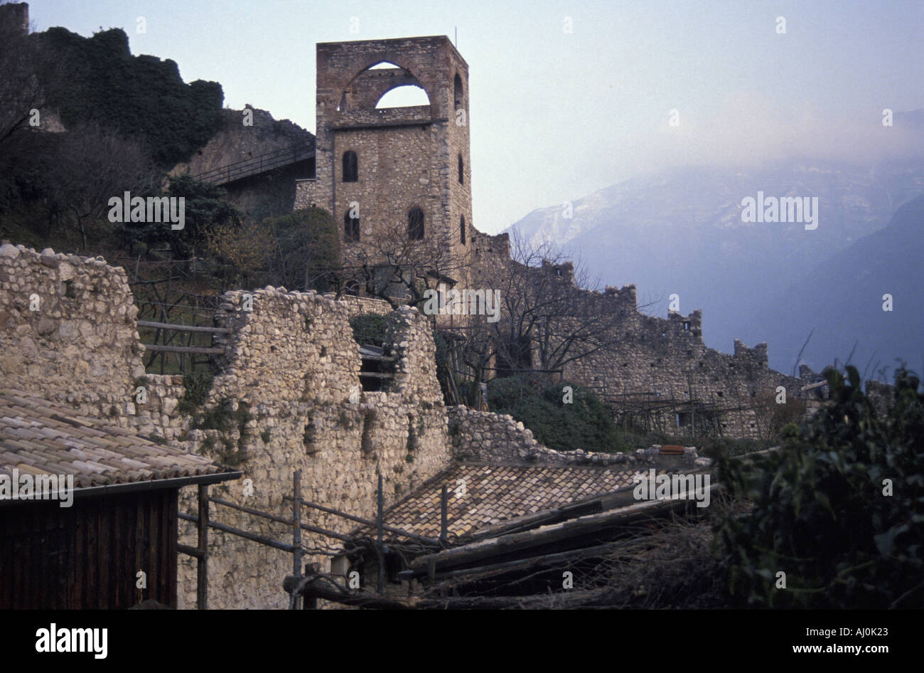 Castello di Avio Trentino Alto Adige Italia Foto Stock