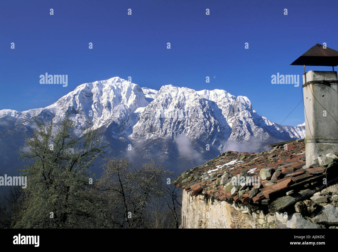 Grigna Settentrionale Prealpi Lombarde lombardia italia Foto Stock