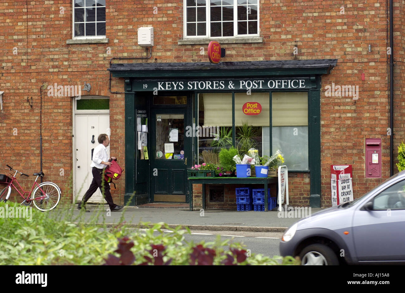 Centro Rurale Post Office, Regno Unito Foto Stock