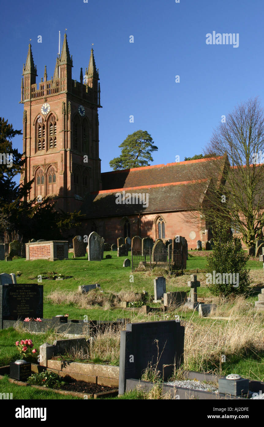 St Mary s Chiesa Enville South Staffordshire Foto Stock