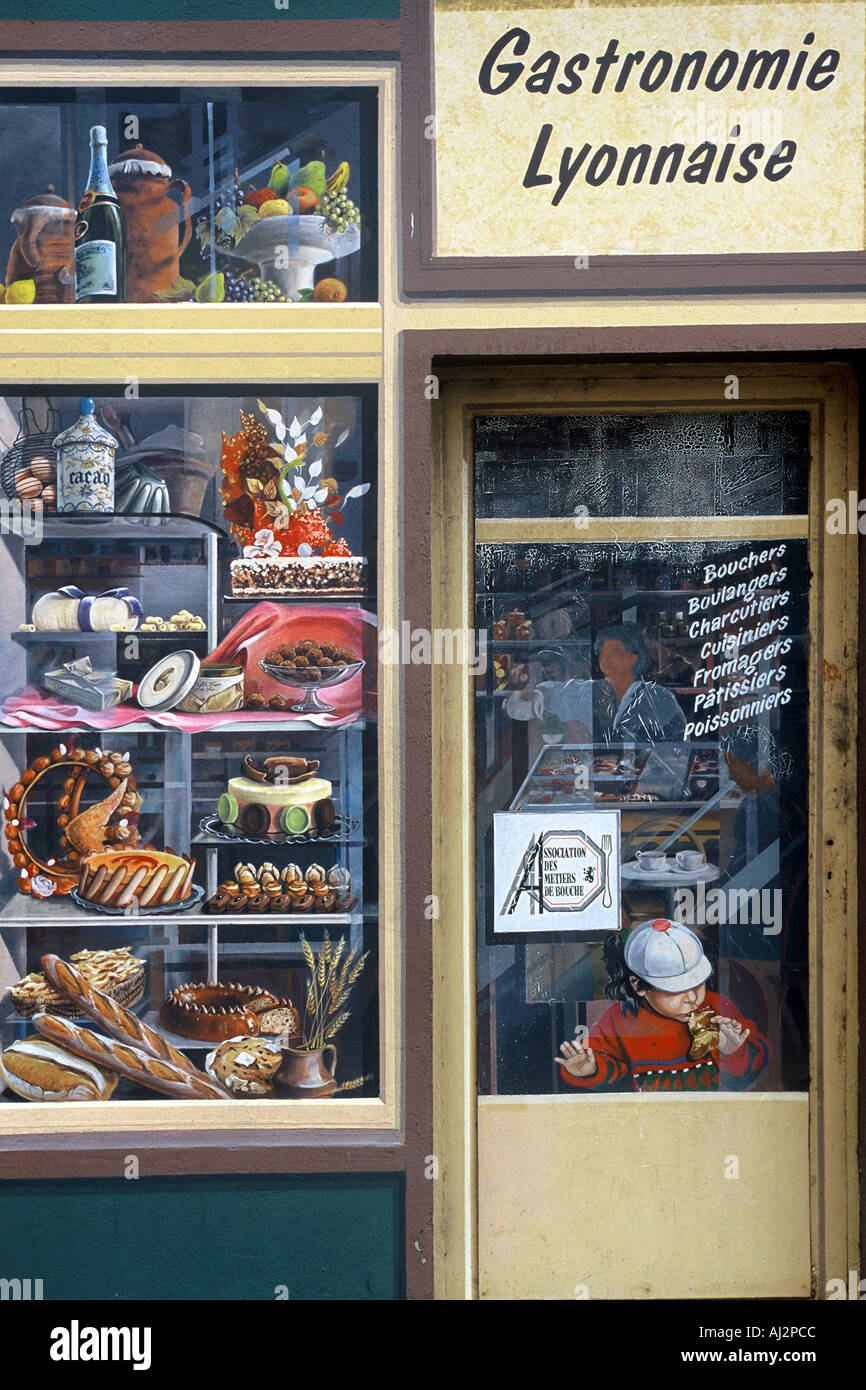 Presque Ile affresco di persone famose Foto Stock