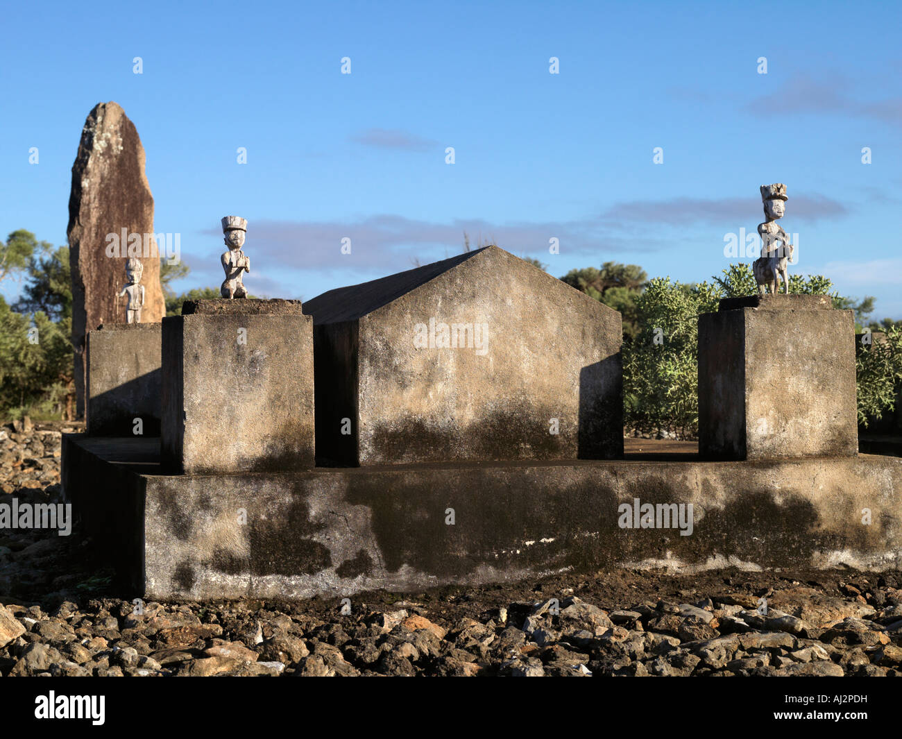 Un grande Tahala tomba. Foto Stock