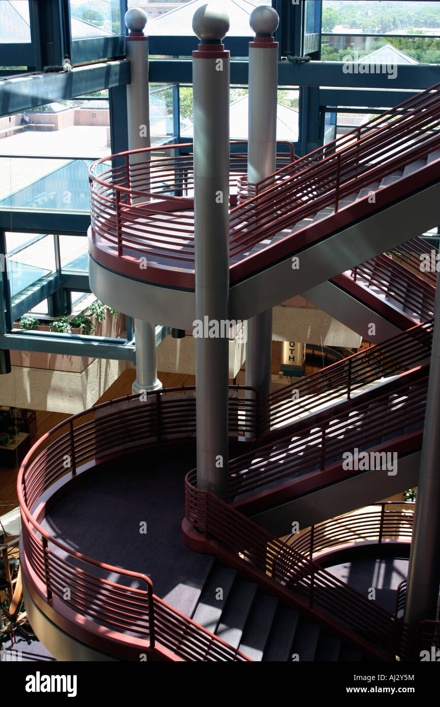 Interno, Iowa Stato edificio storico, Des Moines nello Iowa Foto Stock