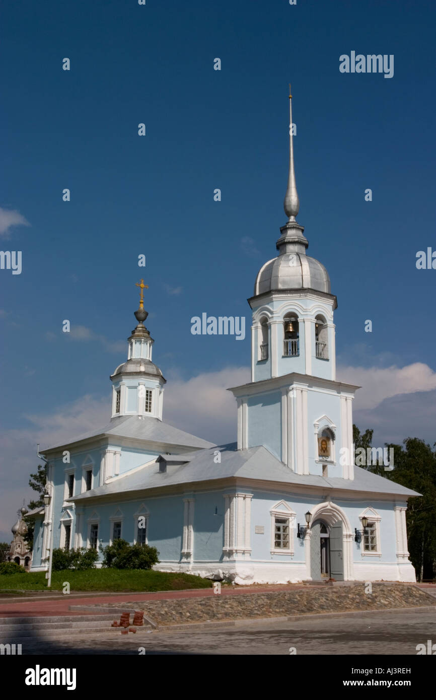 Chiesa del Santo principe Alexander Nevskiy, Vologda, Russia. Foto Stock