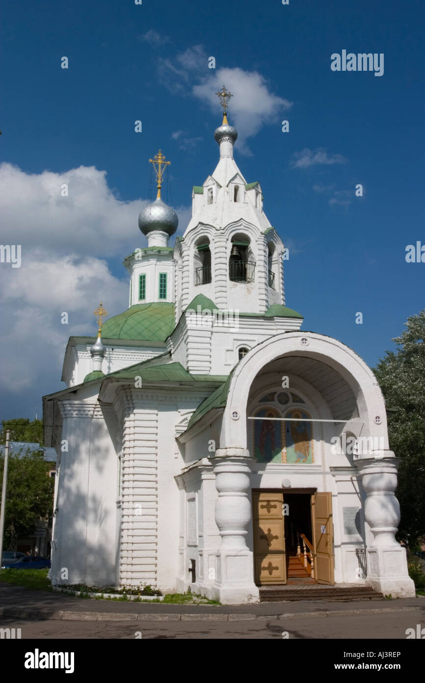 Chiesa dell'intercessione sul commercio, Vologda, Russia Foto Stock