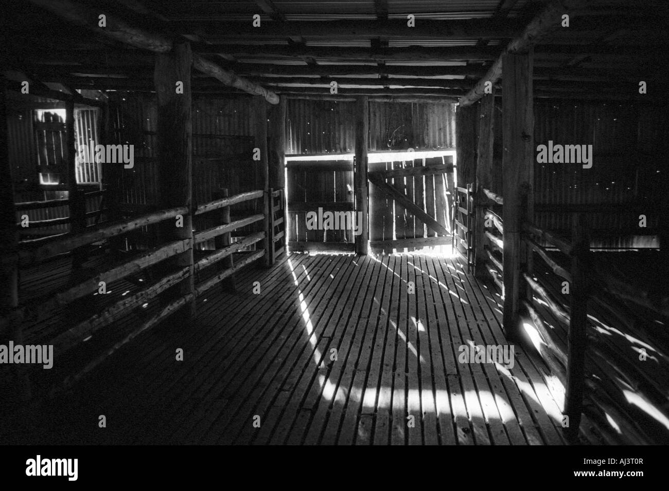 Woolshed, Agriturismo, Nuovo Galles del Sud, Australia Foto Stock
