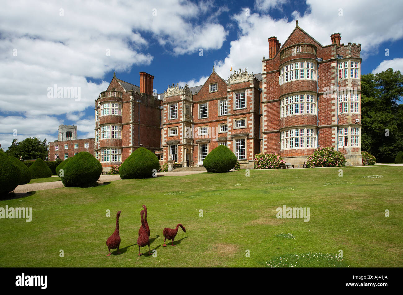 Burton Agnese Hall vicino a Bridlington East Riding of Yorkshire Inghilterra anteriore orientale Foto Stock