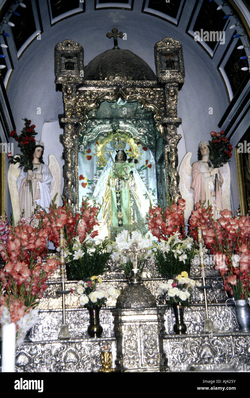 La Chiesa cattolica nel sud del Cile Foto Stock