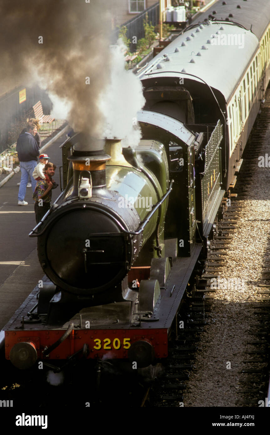 West Somerset Railway a vescovi Lydiard Foto Stock