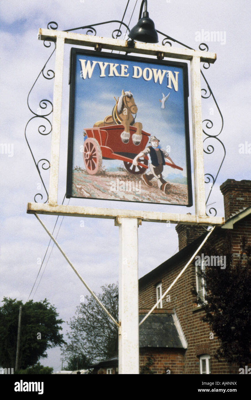 PUB INGLESE SEGNO Foto Stock