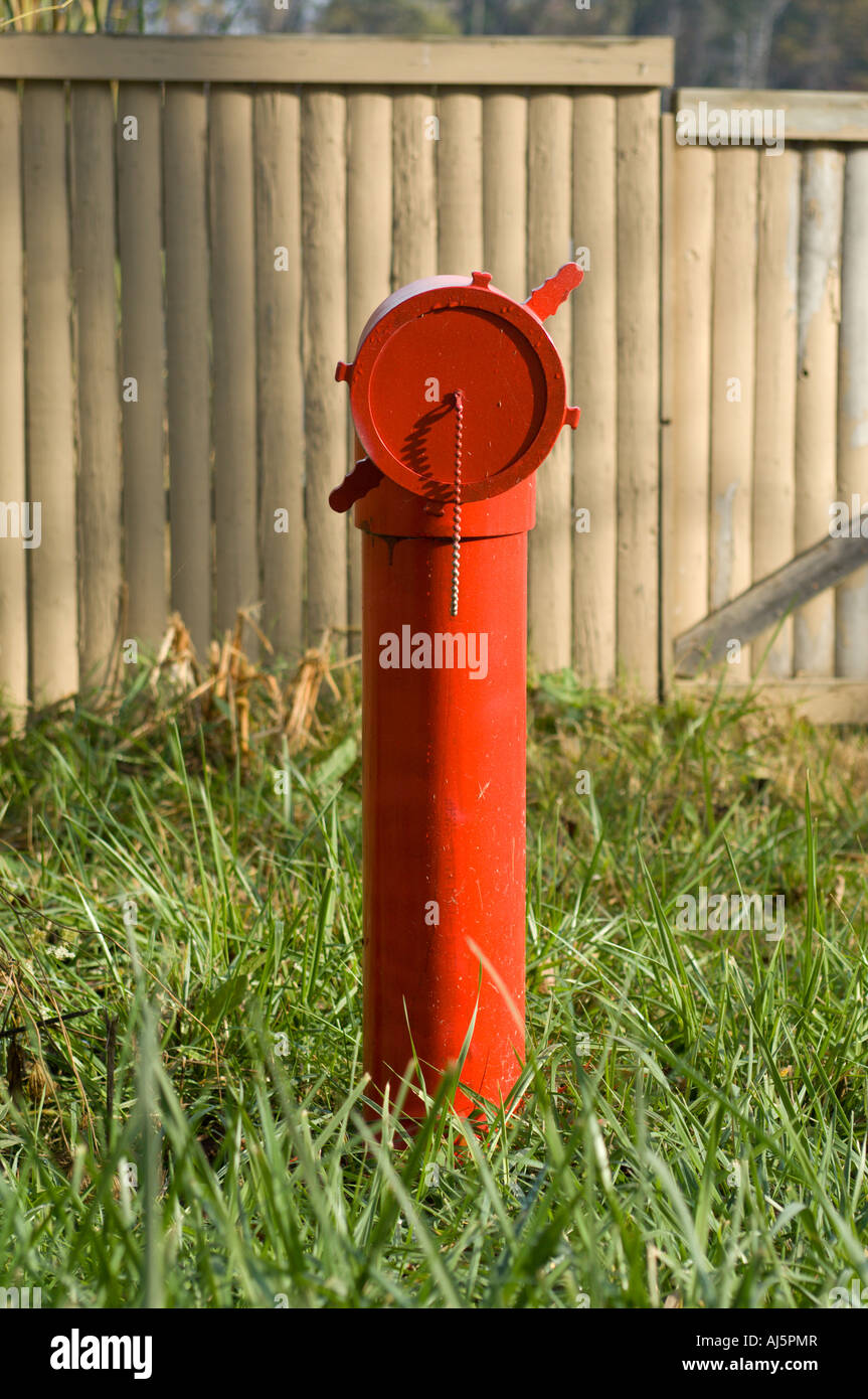 Asciugare idrante di fuoco Foto Stock