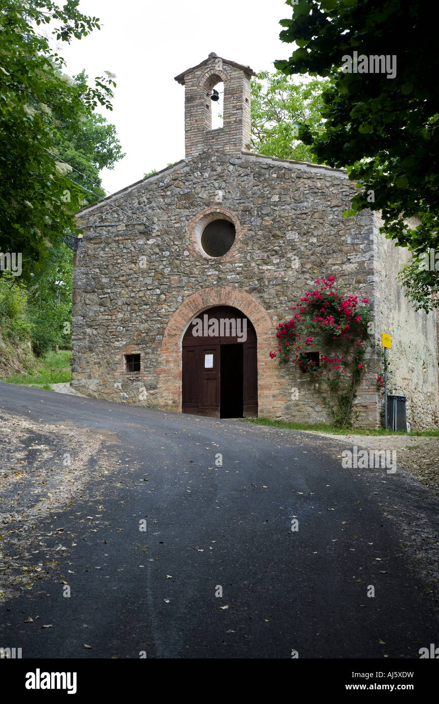 Chiesa della Madonna del Ponte Marcellano Umbria Italia Foto Stock