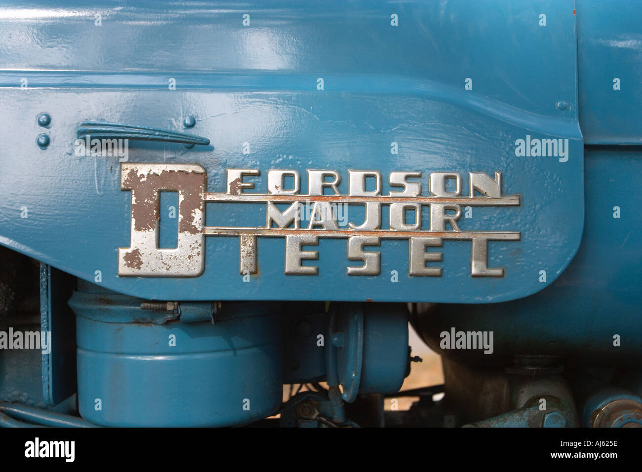 Fordson Major Diesel badge del trattore Foto Stock