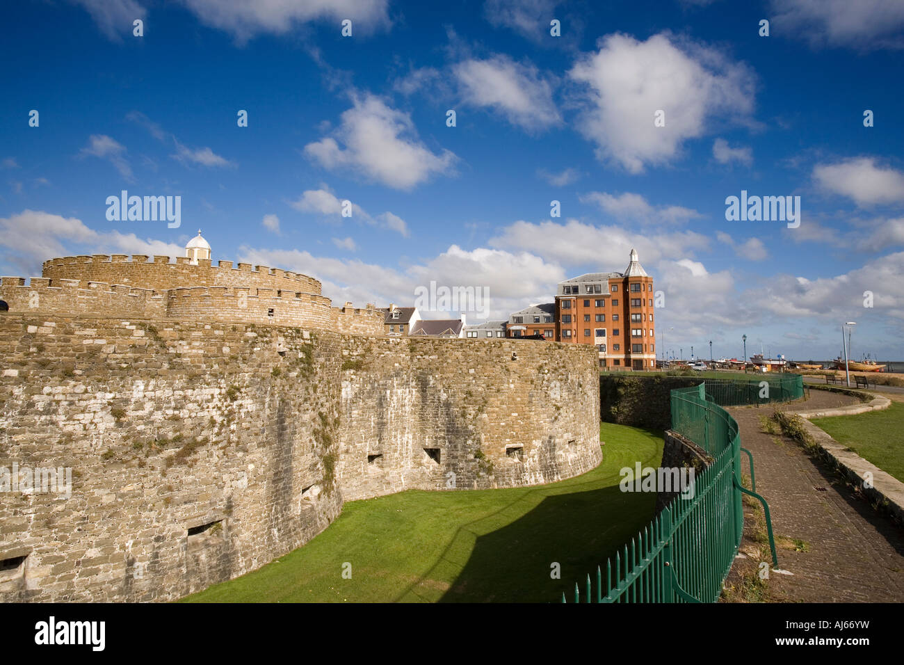 Regno Unito Kent trattare Lungomare Castello trattativa Foto Stock