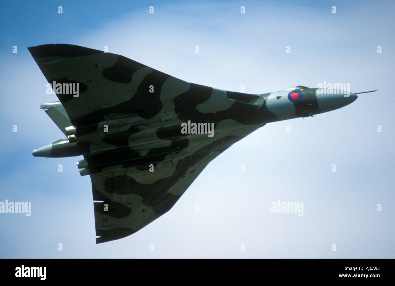 Avro Vulcan bombardiere della Royal Air Force britannica Foto Stock