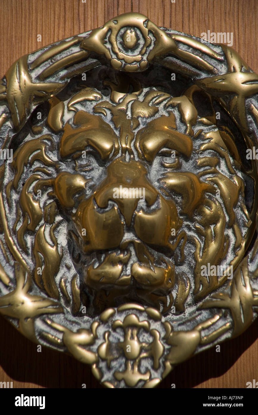 Porta ornati respingente Inghilterra Windsor REGNO UNITO Foto Stock