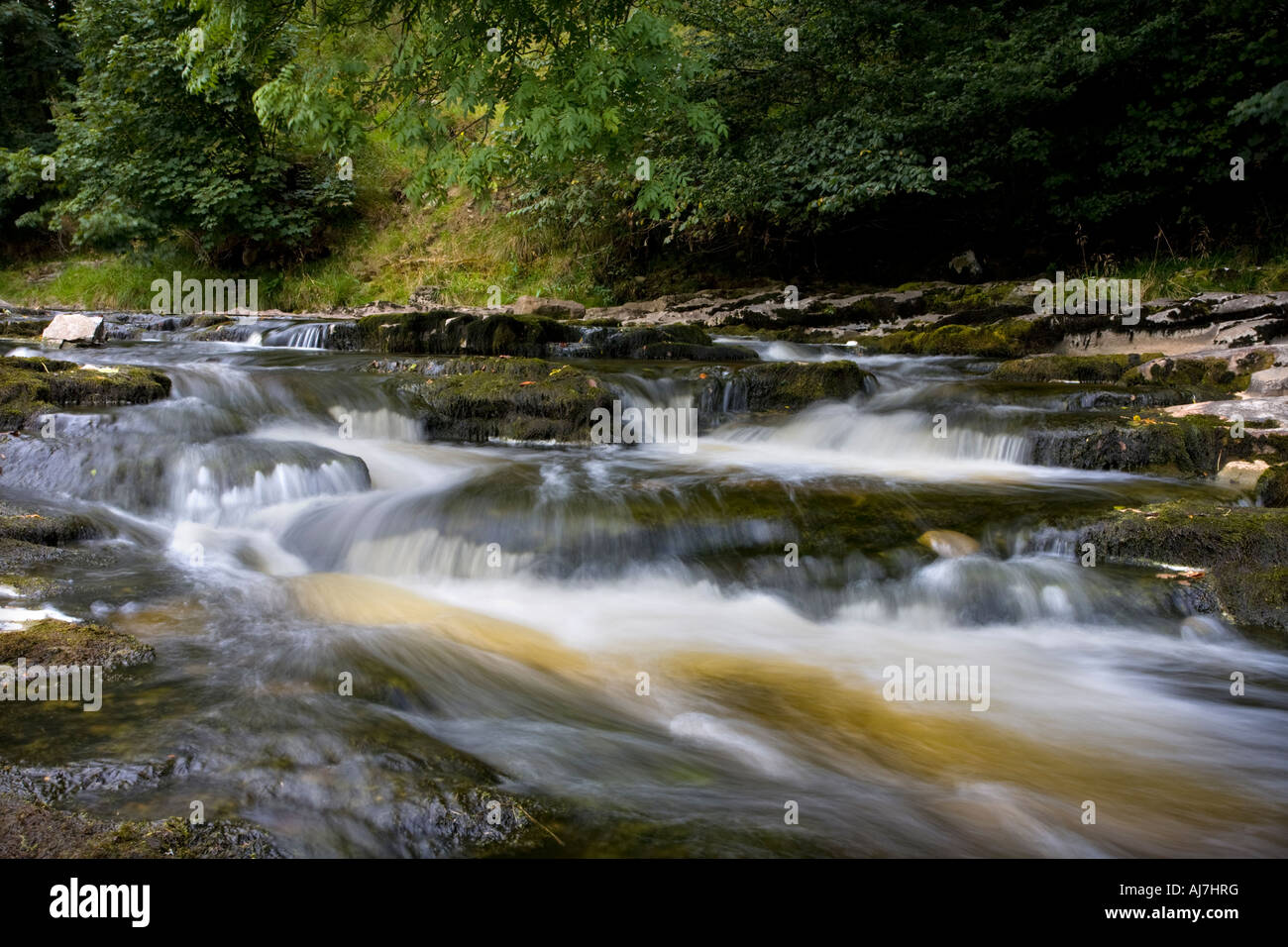 Forza Stainforth cascata Foto Stock