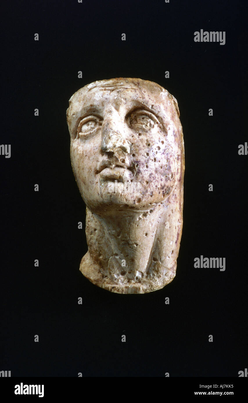 Busto di un giovane Alessandro il Grande, del IV secolo A.C. Artista: Anon Foto Stock