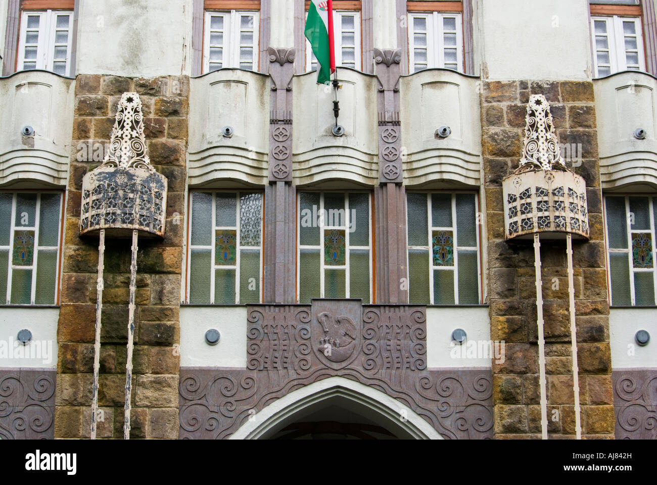 Nuovo collegio, Kecskemet, Ungheria Foto Stock