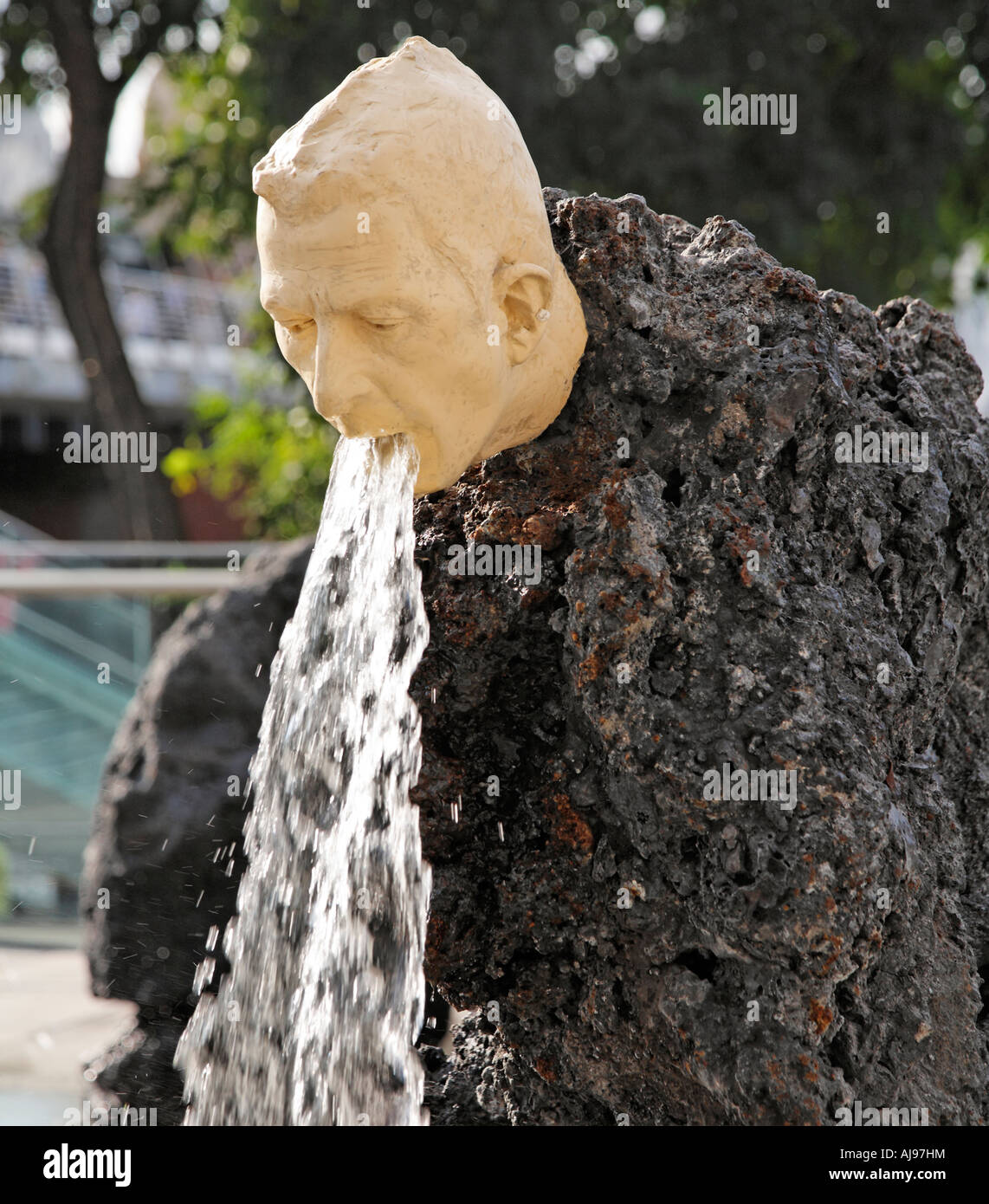 L'uomo Fontana il South Bank Centre London UK Europa Foto Stock