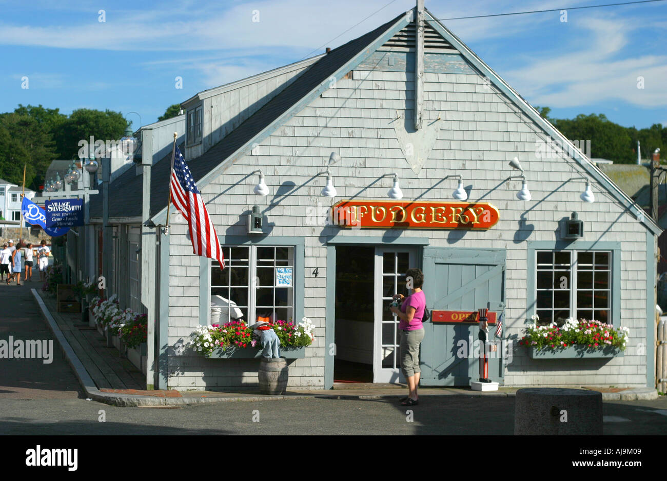 Rocport MA Massachusetts USA Foto Stock