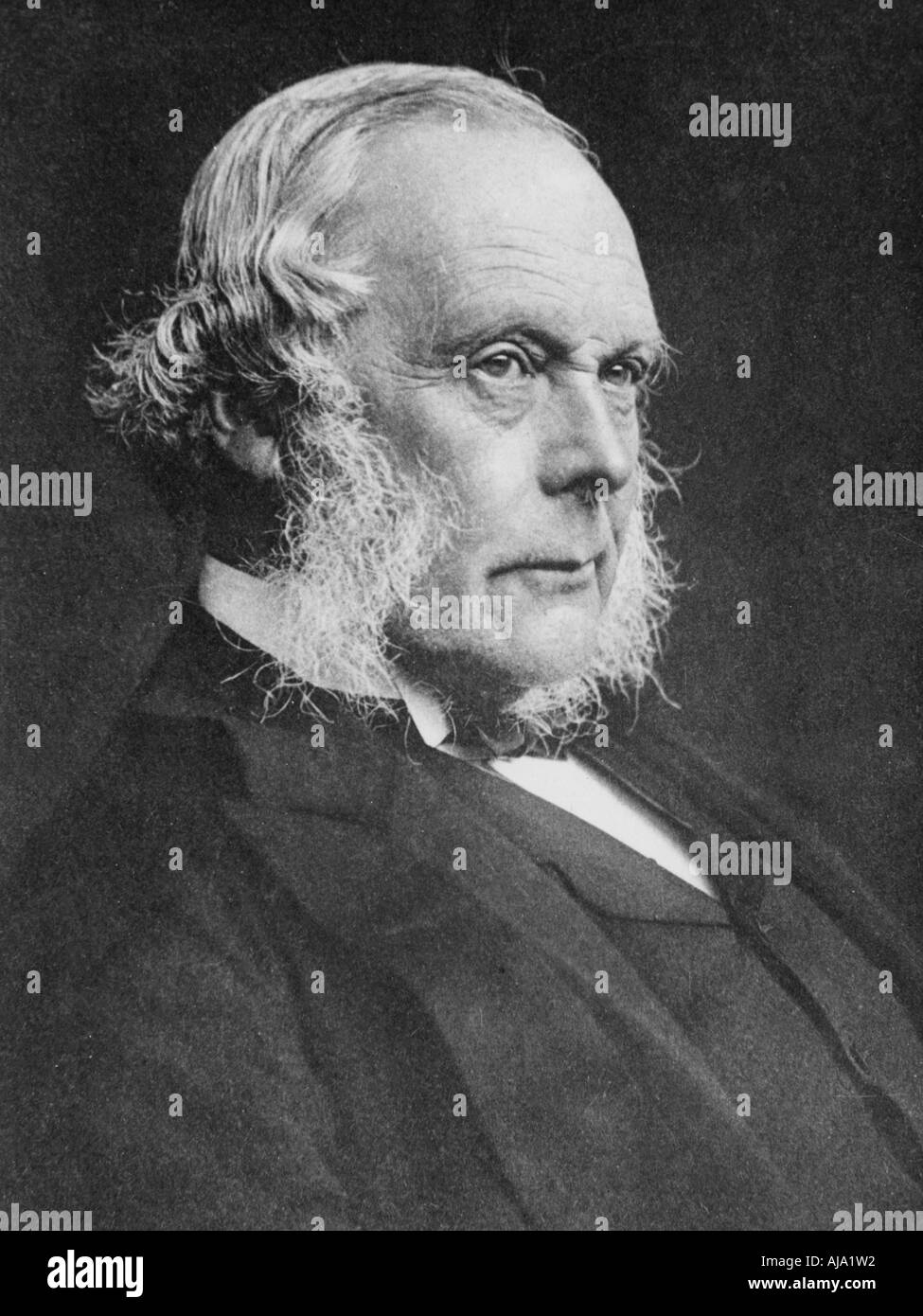 Joseph Lister, chirurgo inglese e pioniere della chirurgia antisettica, c1890. Artista: sconosciuto Foto Stock