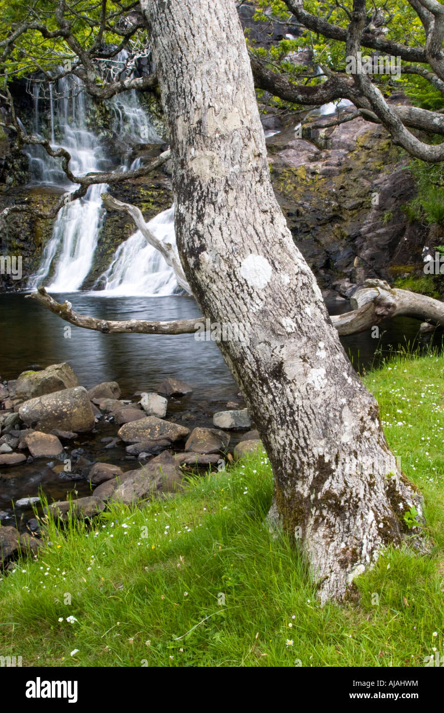 Cascata. Isle of Mull, Scozia Foto Stock