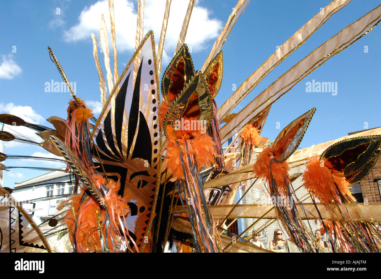 Costumi alla St Pauls Carnevale Bristol Inghilterra Foto Stock