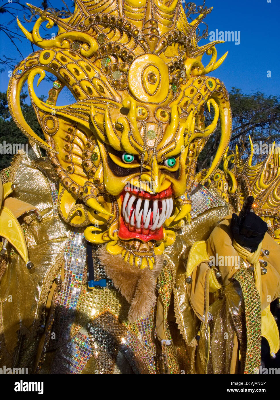 Carnaval de la Vega Carnevale, Repubblica Dominicana il carnevale Foto Stock