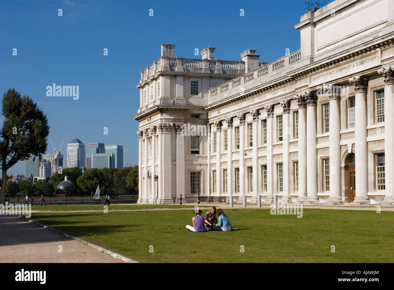 Royal Naval College - Greenwich - Londra Foto Stock