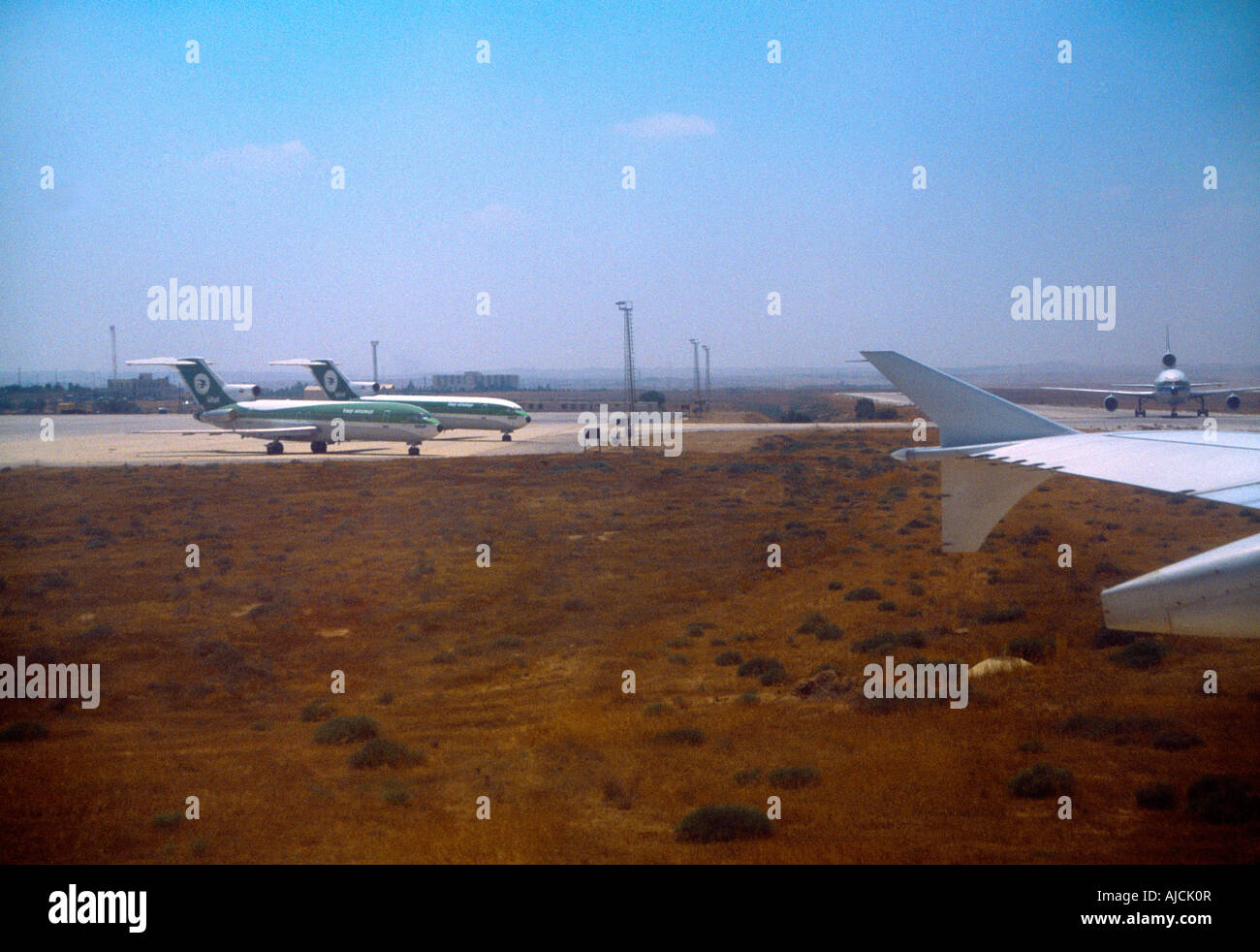 Amman Giordania Amman aerei Aeroporto Foto Stock