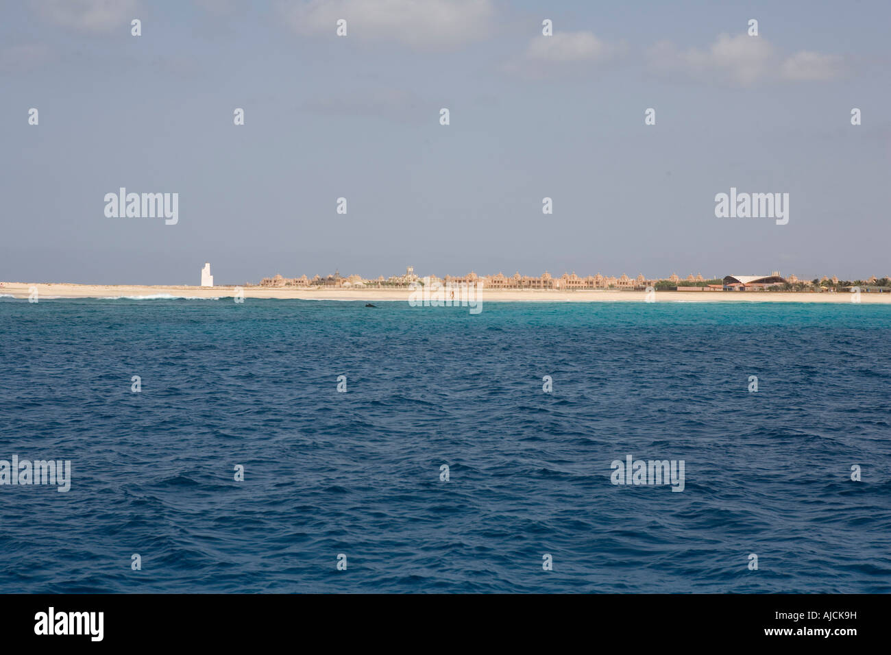 Ponta do Sinó Santa Maria isola di Sal Capo Verde Foto Stock