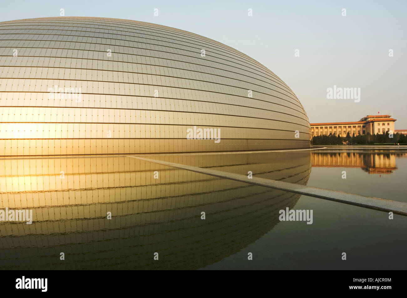 Nazionale il teatro Grand Opera House Pechino CINA Foto Stock