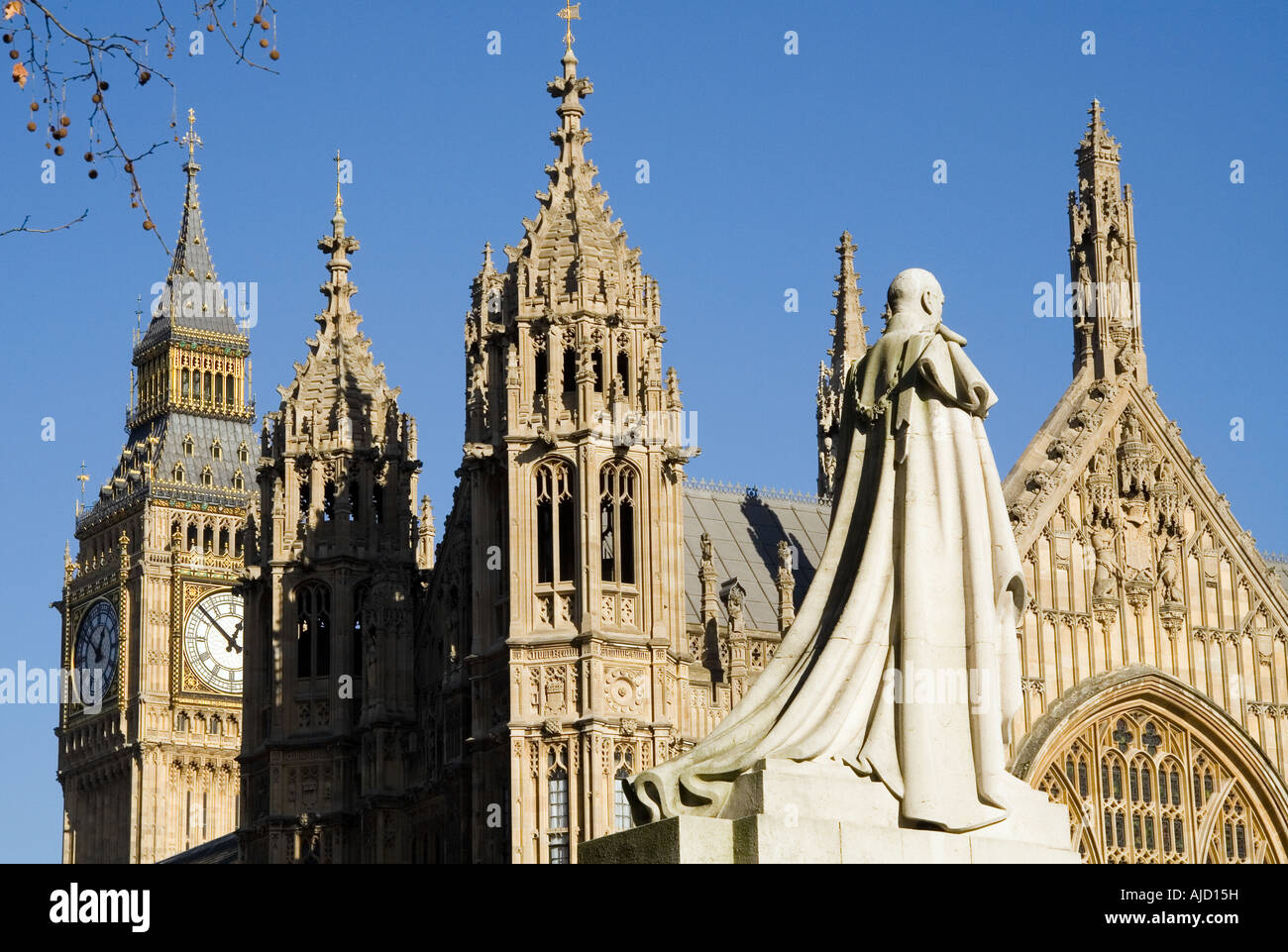 Lo Skyline di Westminster Londra Foto Stock