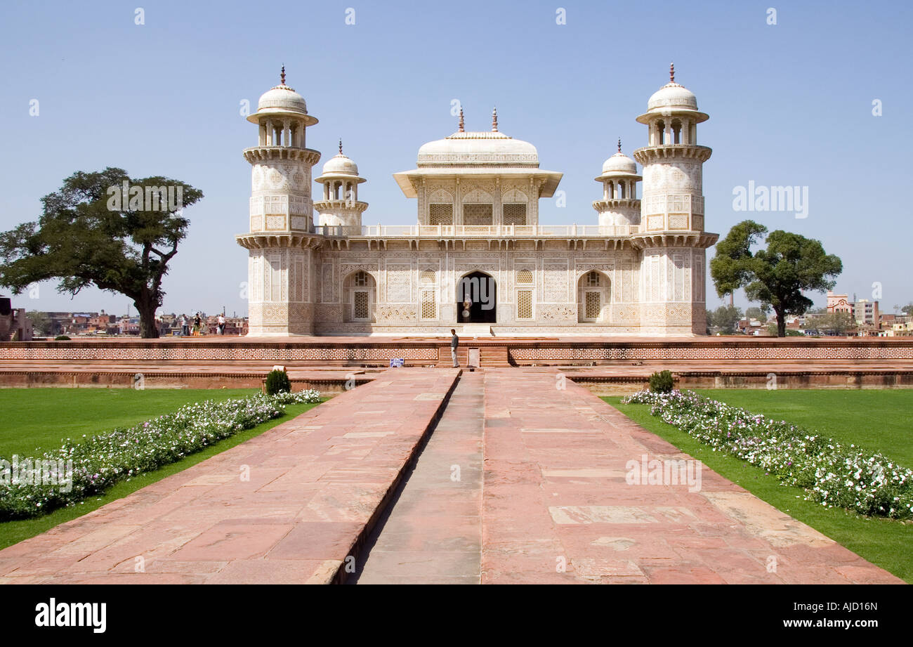 Itimad-ud-Daulah della tomba di Agra Foto Stock