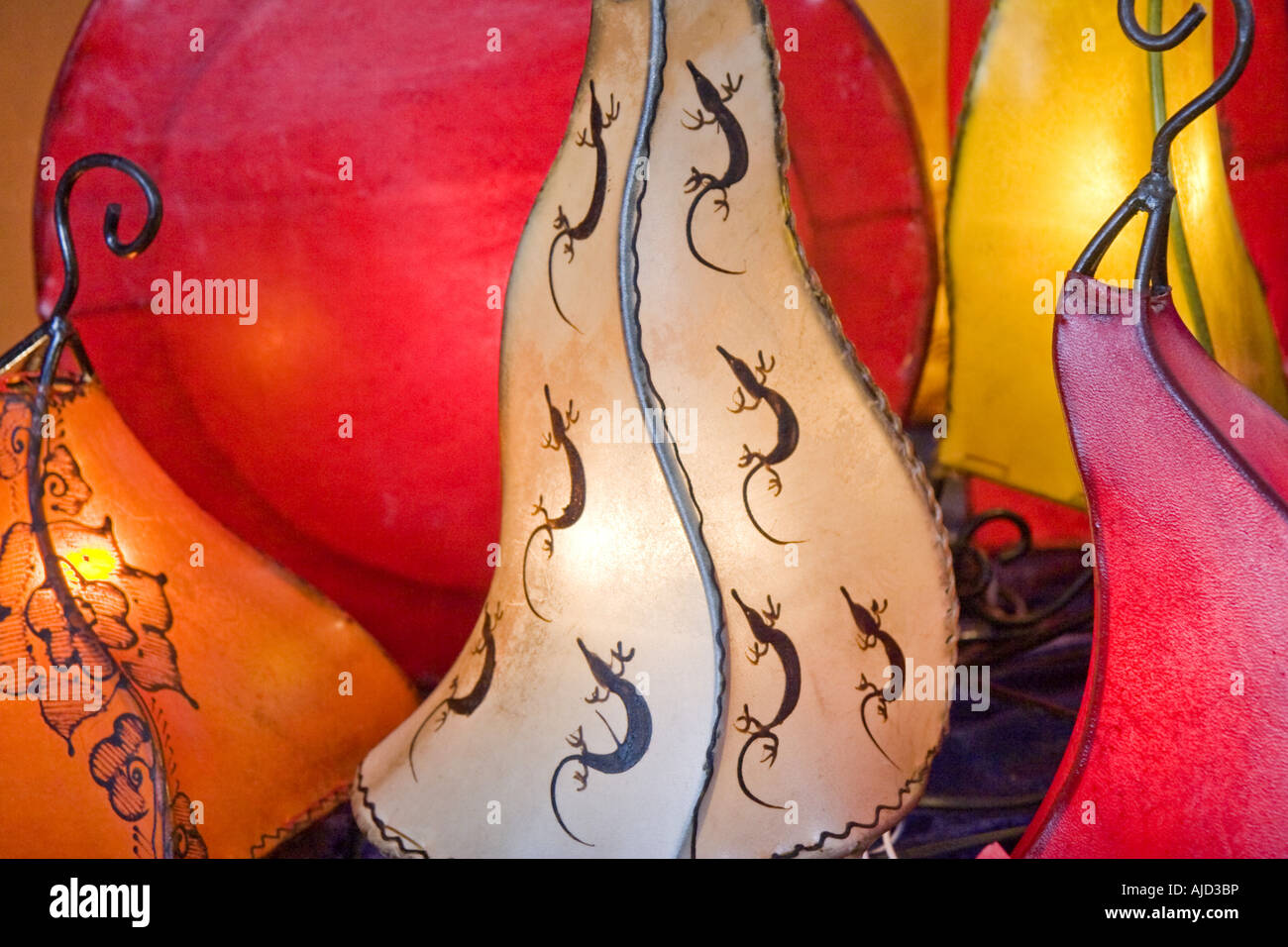 Lampada priental, Afrika-Karibik-Festivall Foto Stock
