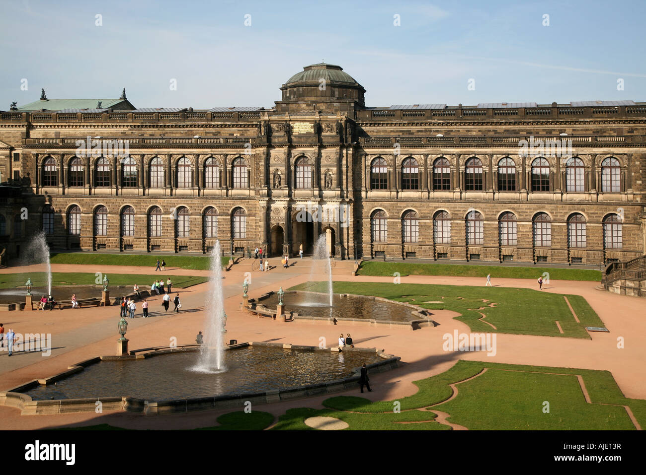 Sachsen Sassonia Zwinger Gemaeldegalerie Galleria di immagini Foto Stock
