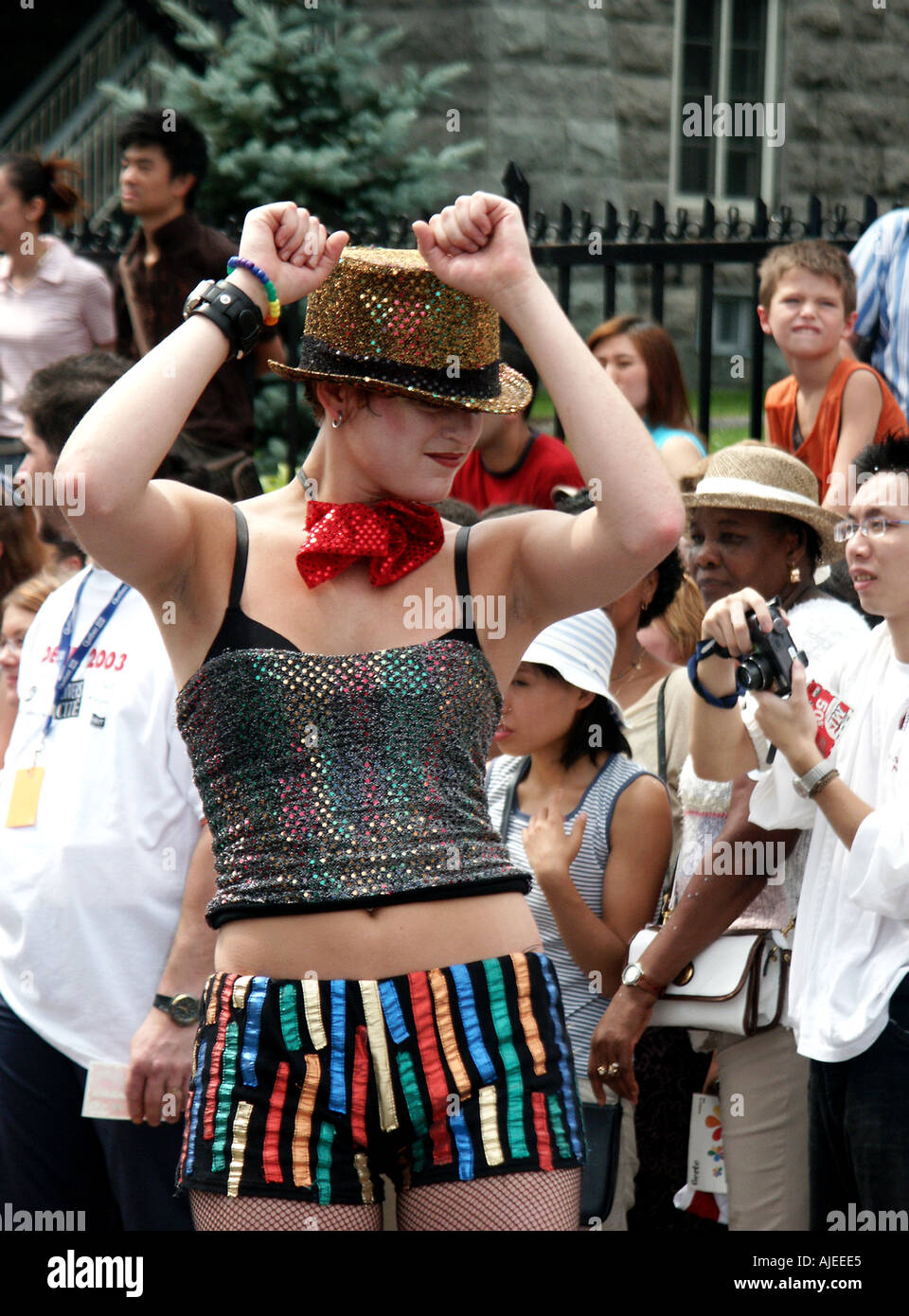 Gay Pride a Montreal Foto Stock