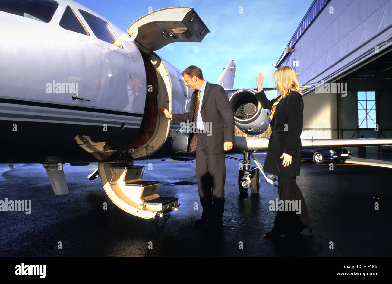 VIAGGI D'AFFARI Foto Stock